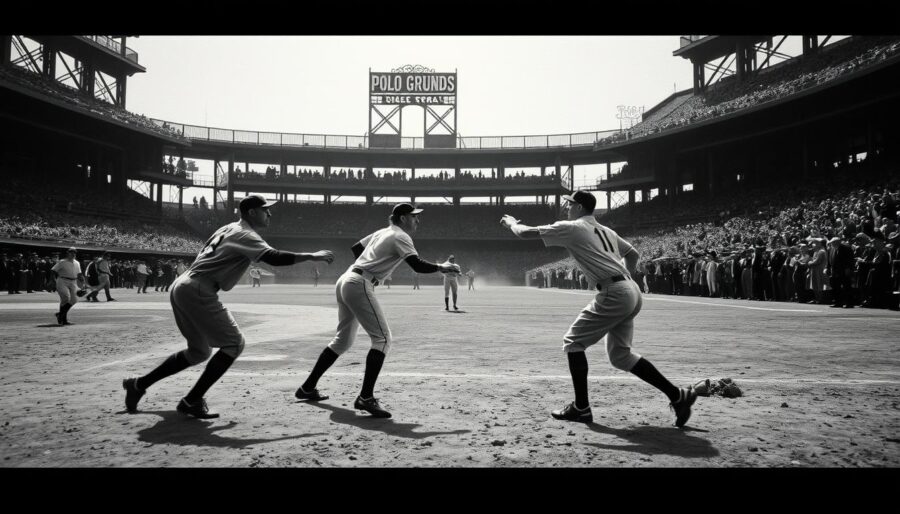 1908 cubs giants pennant race