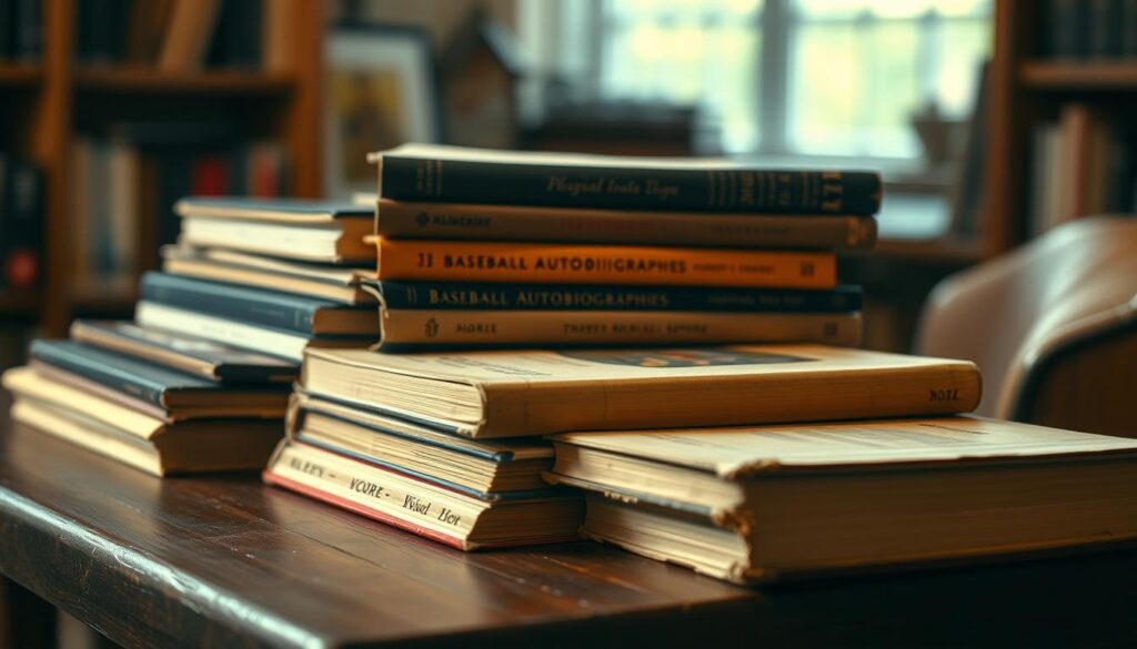 baseball autobiographies collection