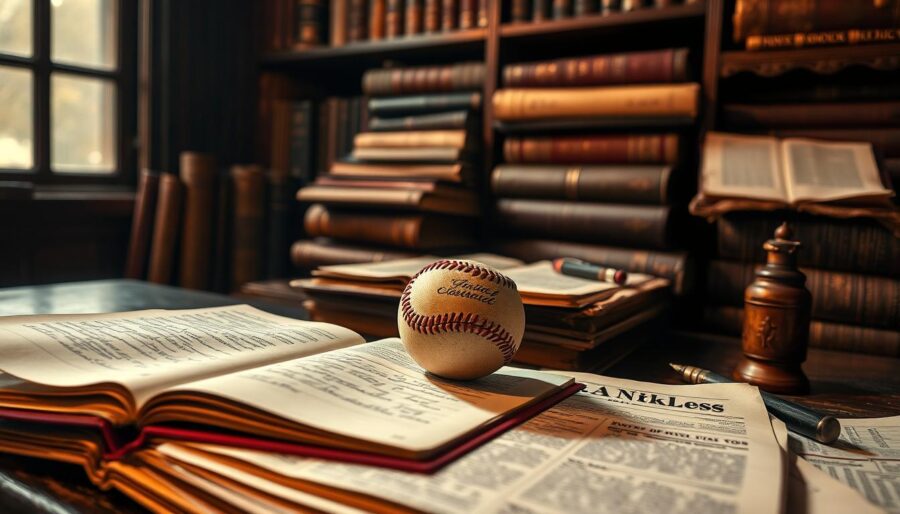 baseball novels for historians
