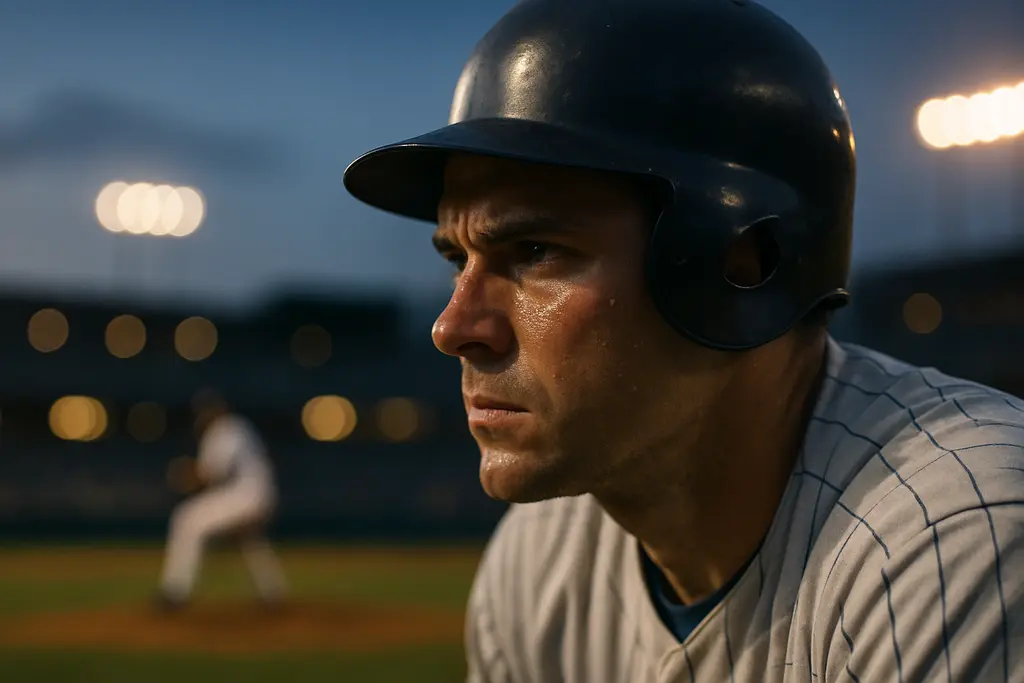 September Schedules discussion at a baseball field before a late-season game