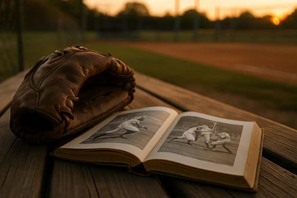 October strategies shown through a dugout chart and baseballs near the foul line